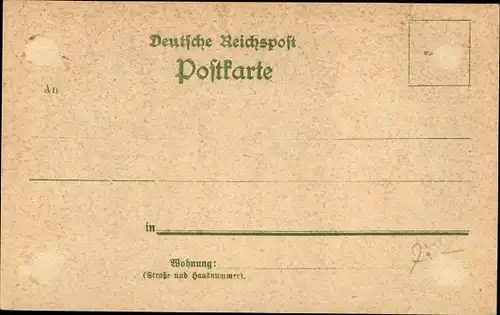 Litho Mittweida in Sachsen, Lauenhainer Mühle, Elektrotechn. Praktikum und Technikum, Schloss