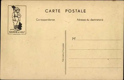 Ak Französische Soldaten, Soldatenleben, Stinkende Schuhe, Revue de Chaussures