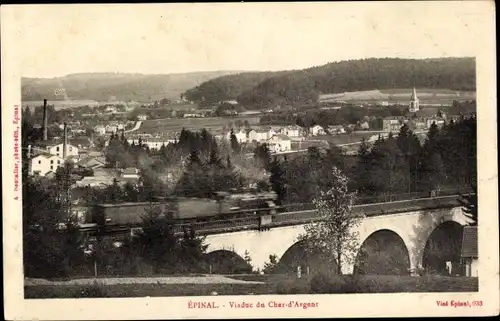 Ak Épinal Lothringen Vosges, Viaduc du Char-d'Argent