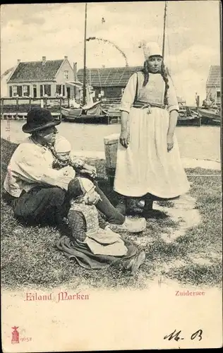 Ak Eiland Marken Nordholland Niederlande, Zuidersee