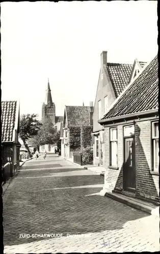 Ak Zuid Scharwoude Langedijk Nordholland Niederlande, Dorpsstraat