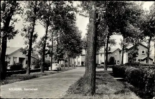 Ak Kolhorn Nordholland Niederlande, Straßenpartie