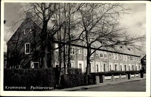 Ak Krommenie Zaanstad Nordholland Niederlande, Pachterstraat