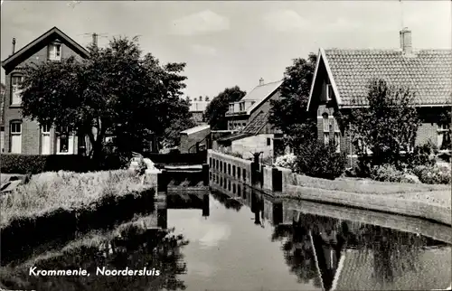 Ak Krommenie Zaanstad Nordholland Niederlande, Noordersluis