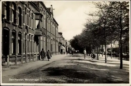 Ak Den Helder Nordholland Niederlande, Weststraat