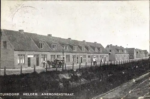 Ak Tuindorp Den Helder Nordholland Niederlande, Anemonenstraat