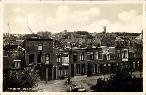 Ak Den Helder Nordholland Niederlande, Panorama der Ortschaft