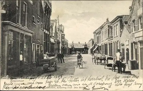 Ak Den Helder Nordholland Niederlande, Keizerstraat