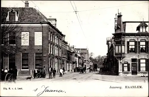 Ak Haarlem Nordholland Niederlande, Jansweg