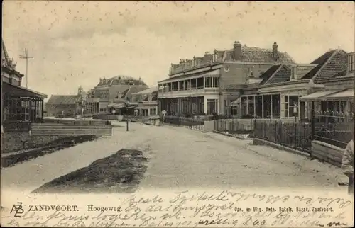 Ak Zandvoort Nordholland Niederlande, Hoogeweg