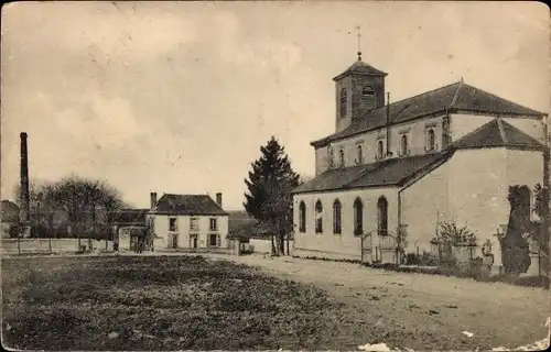 Ak Saint Hilaire le Petit Marne, Kirche, Außenansicht