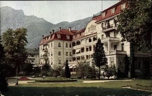 Ak Bad Reichenhall in Oberbayern, Kurhaus Axelmannstein