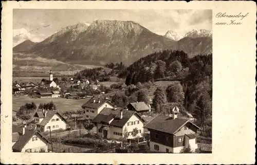 Ak Oberaudorf am Inn Oberbayern, Ort mit Umgebung