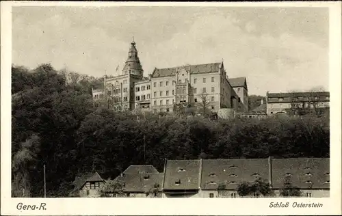 Ak Gera in Thüringen, Schloss Osterstein