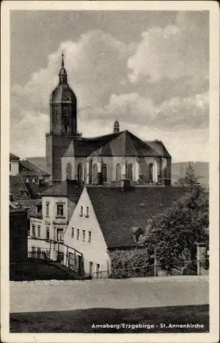 Ak Annaberg Buchholz Erzgebirge, St. Annenkirche