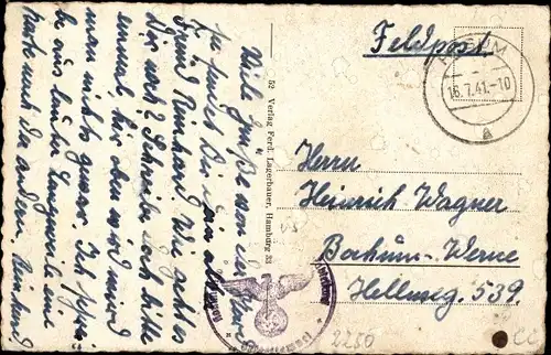 Ak Husum in Nordfriesland, Schloss