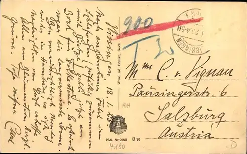 Ak Goch am Niederrhein, Steintor