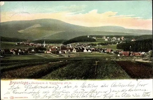 Ak Braunlage im Oberharz, Panorama