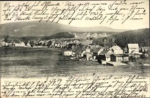 Ak Braunlage im Oberharz, Panorama