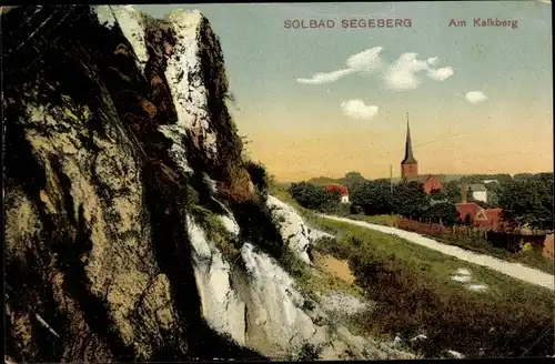 Ak Bad Segeberg in Schleswig Holstein, am Kalkberg