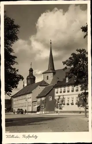 Ak Kölleda in Thüringen, Roßplatz