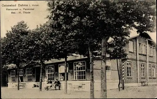 Ak Ostseebad Dahme in Holstein, Restaurant und Pension