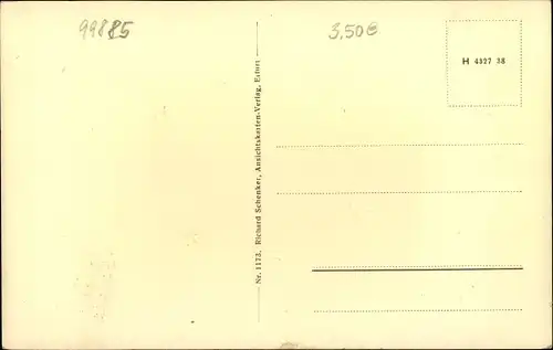 Ak Ohrdruf in Thüringen, Waldidyll Scherers Hütte, Hermann Meister