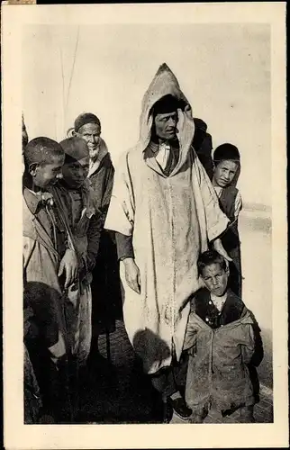 Ak Marokko, Tipos y costumbres, Maghreb, Kinder