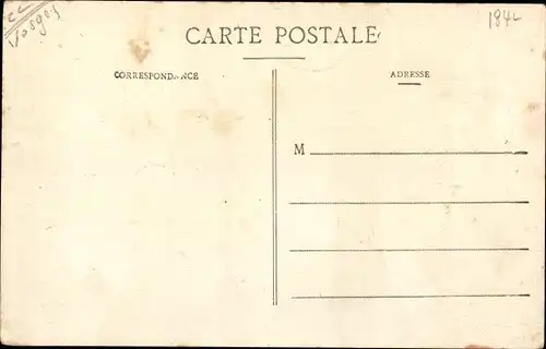 Ak Celles sur Plaine Vosges, La Grande Rue, Bureau des Postes, Telegraphes et Telephones