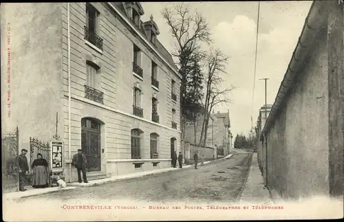 Ak Contrexéville Lothringen Vosges, Bureau des Postes, Telegraphes et Telephones