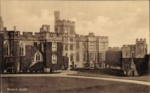 Ak Warwick Warwickshire England, Warwick Castle