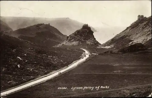 Ak Lynton Devon England, Valley of Rocks