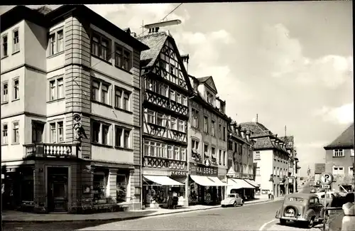 Ak Kitzingen in Mainfranken Bayern, Marktstraße