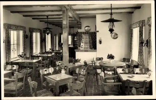 Ak Hohwacht Ostsee, Fischerstube, Gastraum