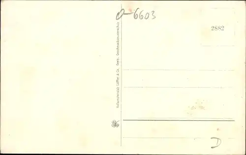 Künstler Ak Elsterberg im Vogtland, Panorama vom Ort im Jahre 1825