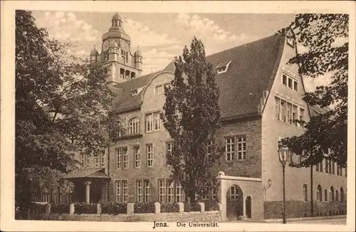 Ak Jena in Thüringen, die Universität