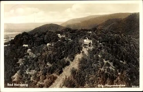 Ak Bad Harzburg am Harz, Fliegeraufnahme