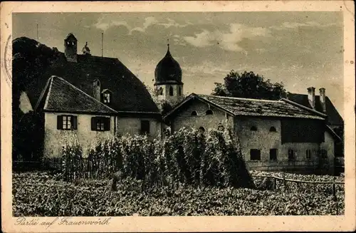 Ak Frauenwörth Insel Frauenchiemsee Chiemsee, Kloster