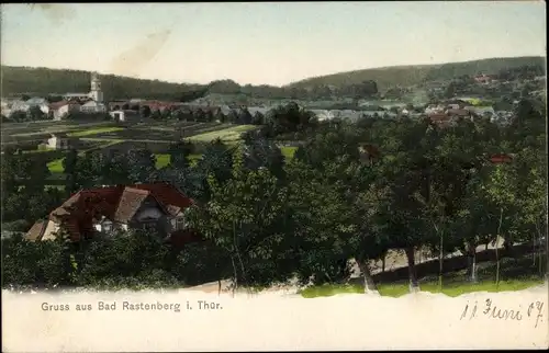Ak Rastenberg in Thüringen, Gesamtansicht