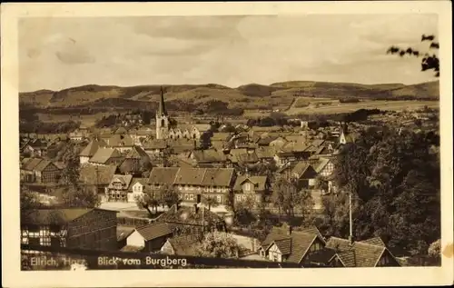Ak Ellrich Harz Thüringen, Blick vom Burgberg