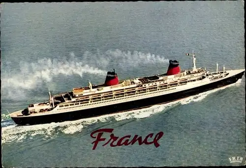 Ak Dampfer France, CGT French Line