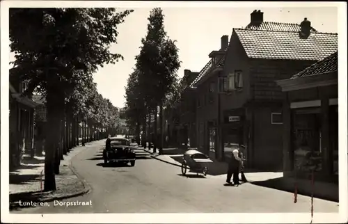 Ak Lunteren Ede Gelderland, Dorpsstraat