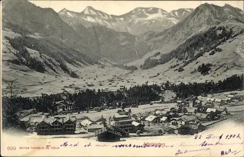 Ak Adelboden Kanton Bern Schweiz, Panorama