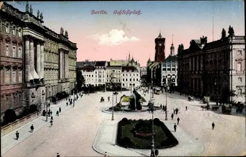 Ak Berlin Mitte, Schlossplatz