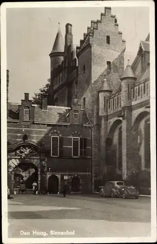 Ak Den Haag Südholland Niederlande, Binnenhof, Tor