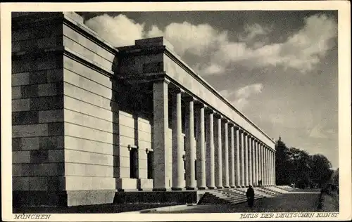 Ak München Bayern, Haus der Deutschen Kunst, Lengauer 325