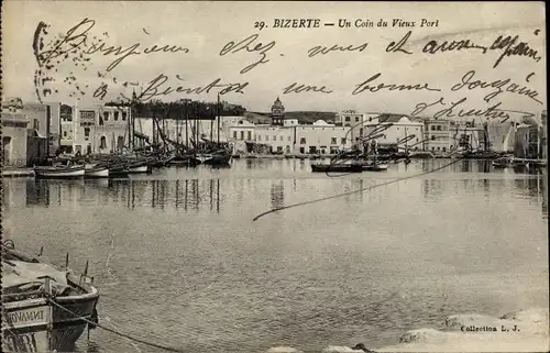 Ak Bizerte Tunesien, Un Coin du Vieux Port