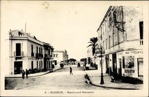 Ak Bizerte Tunesien, Boulevard Marmier