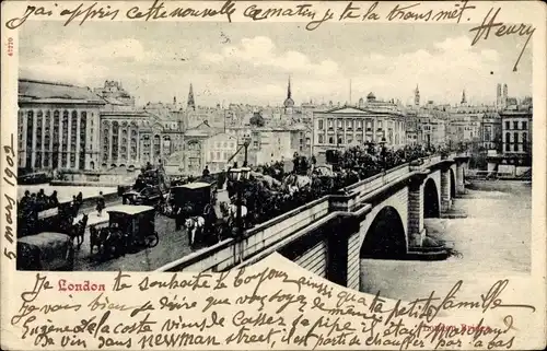 Ak London City England, London Bridge