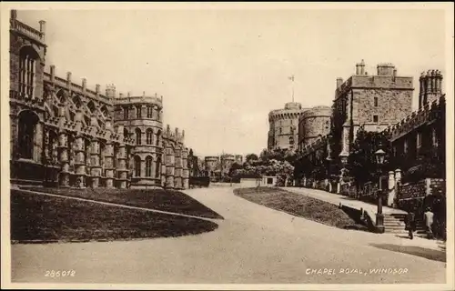 Ak Windsor Berkshire England, Chapel Royal